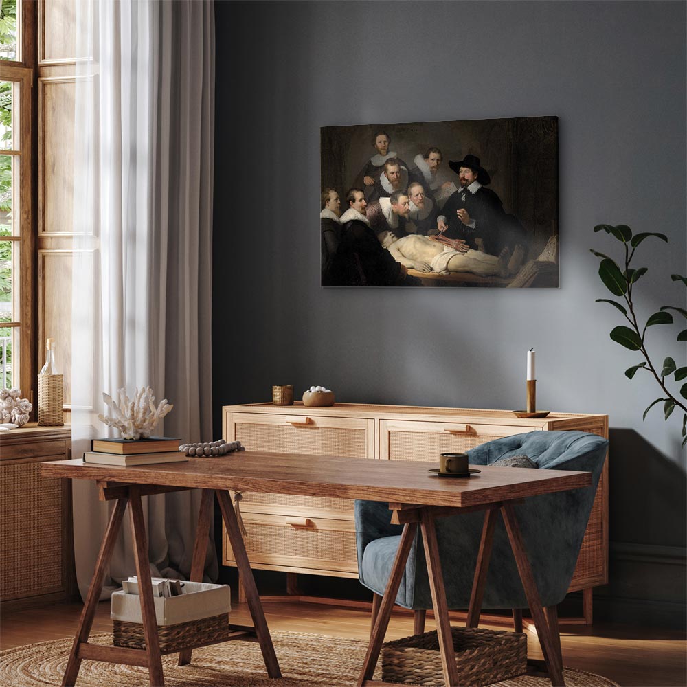 Rembrandt Anatomy Lesson of Dr. Tulp Classic Canvas Print