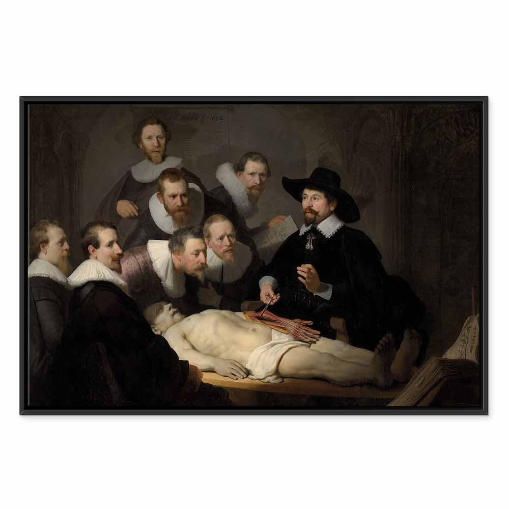 Rembrandt Anatomy Lesson of Dr. Tulp Classic Canvas Print