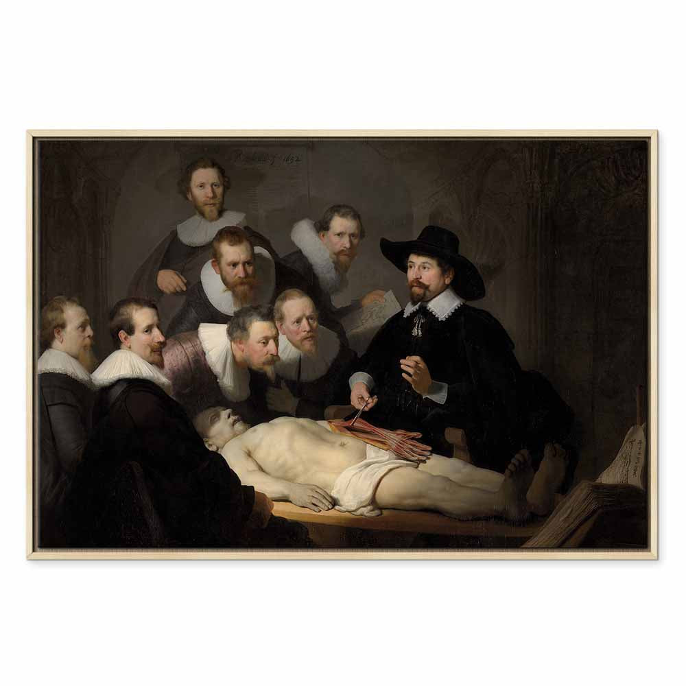 Rembrandt Anatomy Lesson of Dr. Tulp Classic Canvas Print