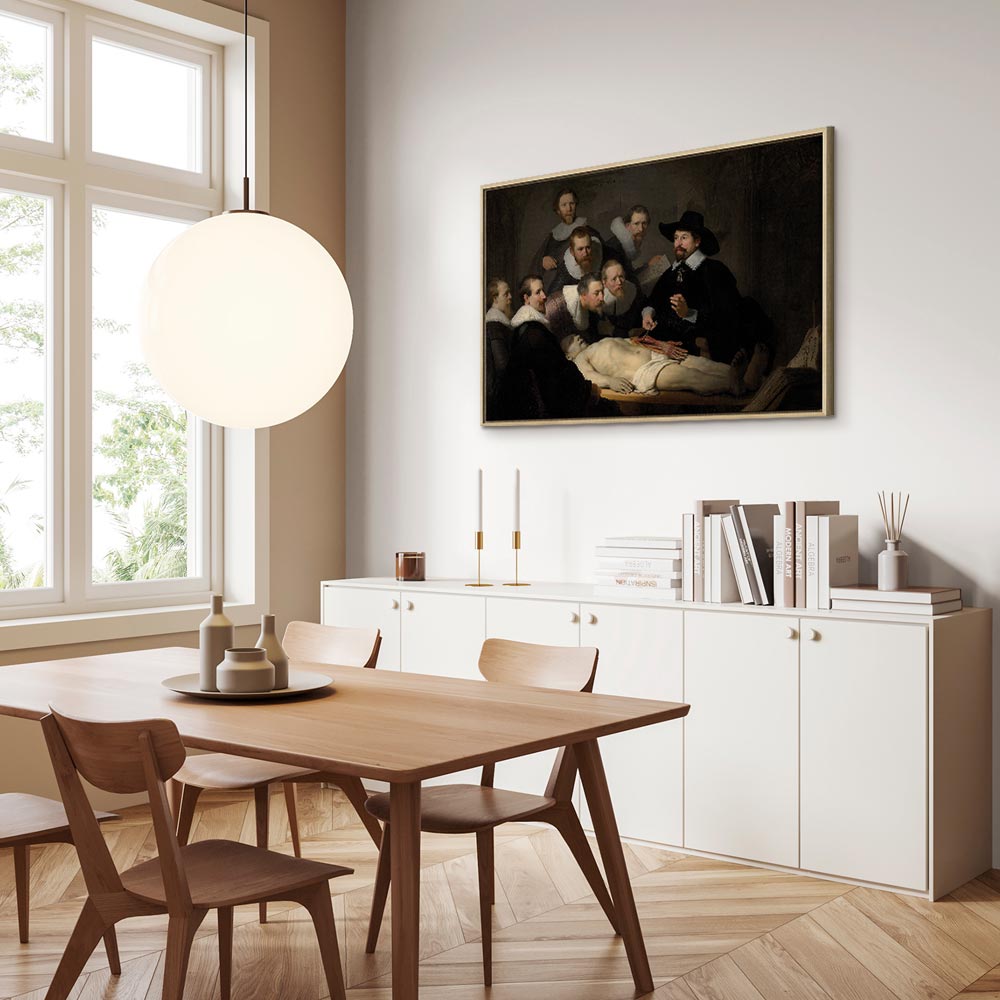 Rembrandt Anatomy Lesson of Dr. Tulp Classic Canvas Print