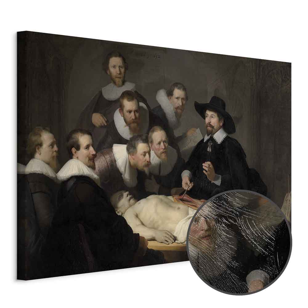 Rembrandt Anatomy Lesson of Dr. Tulp Classic Canvas Print