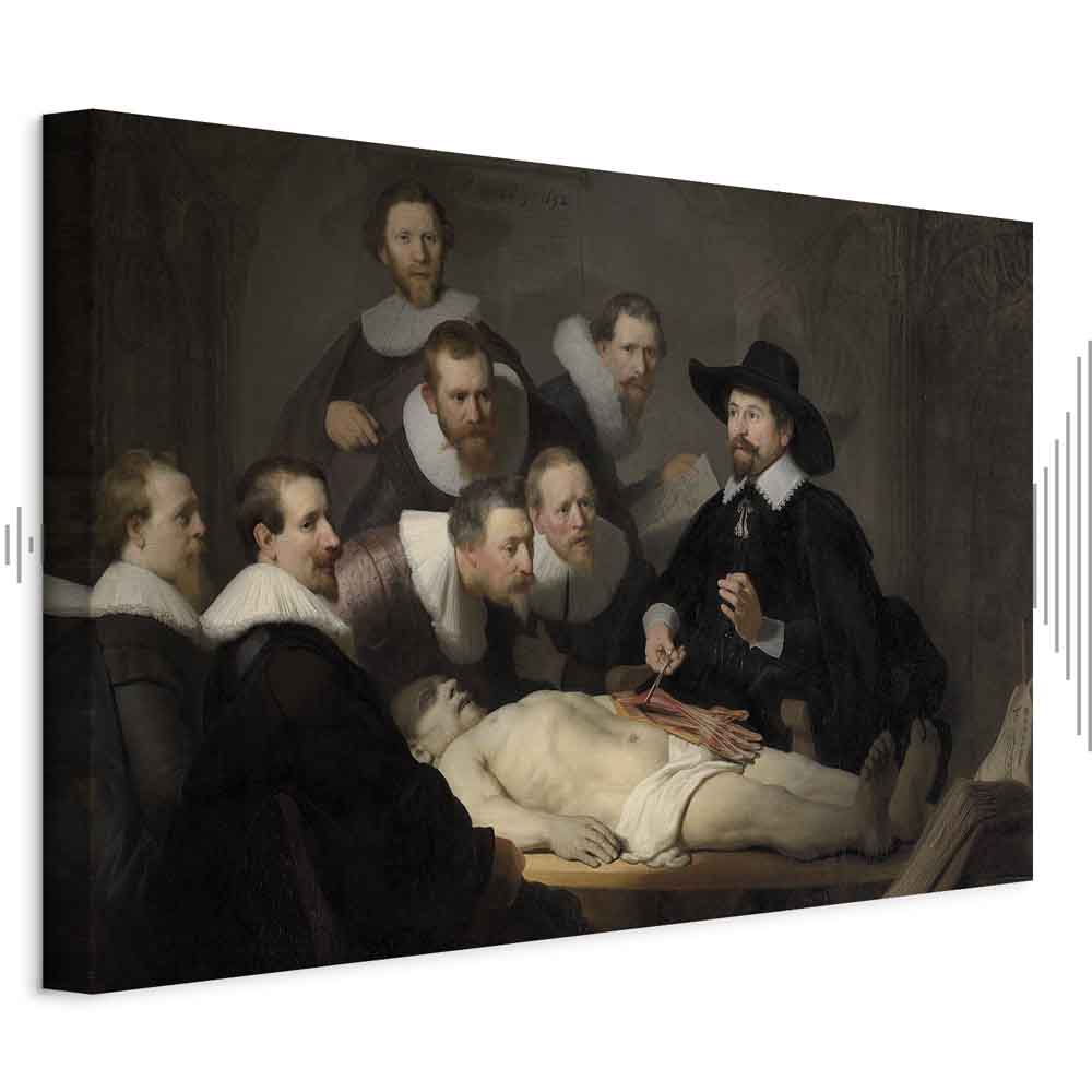 Rembrandt Anatomy Lesson of Dr. Tulp Classic Canvas Print