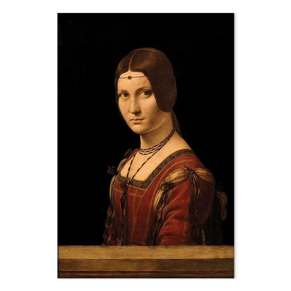Renaissance Lady Portrait Classic Canvas Print