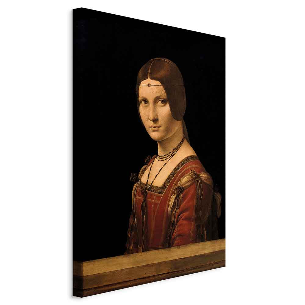Renaissance Lady Portrait Classic Canvas Print