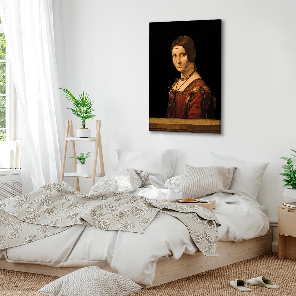 Renaissance Lady Portrait Classic Canvas Print