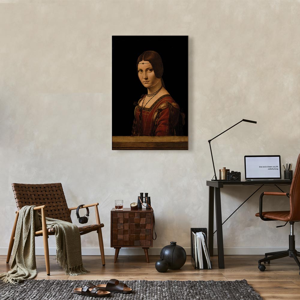 Renaissance Lady Portrait Classic Canvas Print