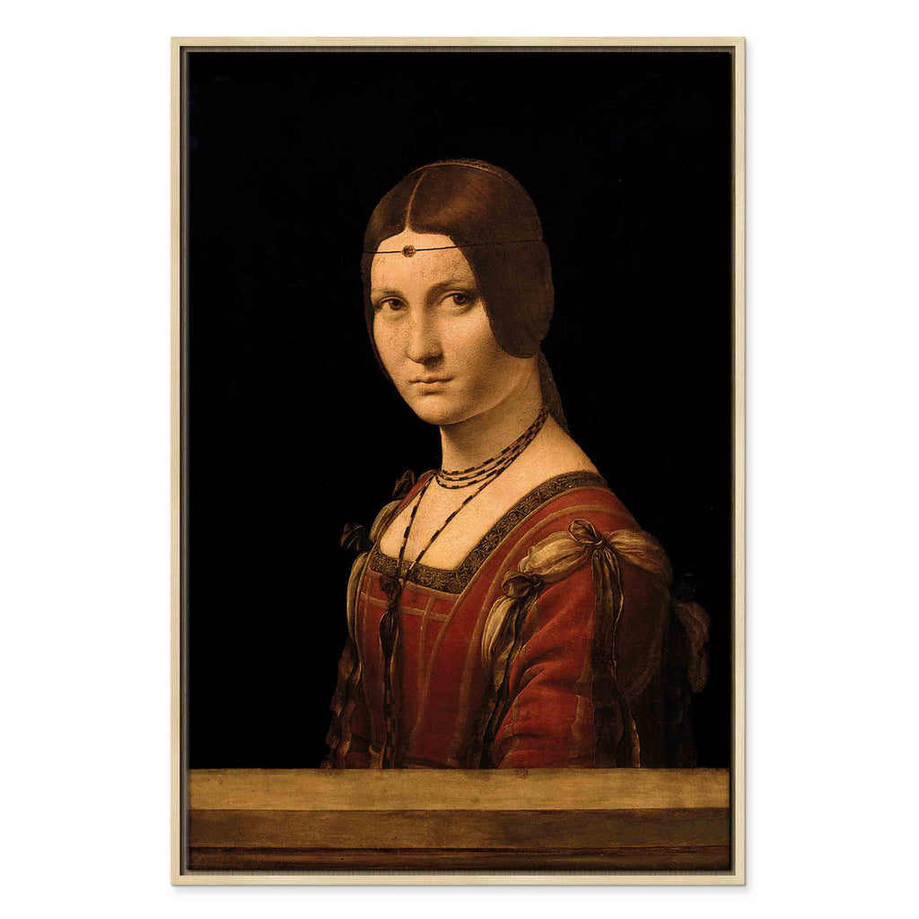 Renaissance Lady Portrait Classic Canvas Print