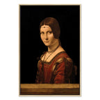 Renaissance Lady Portrait Classic Canvas Print