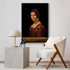 Canvas Print - Beautiful Ferronière