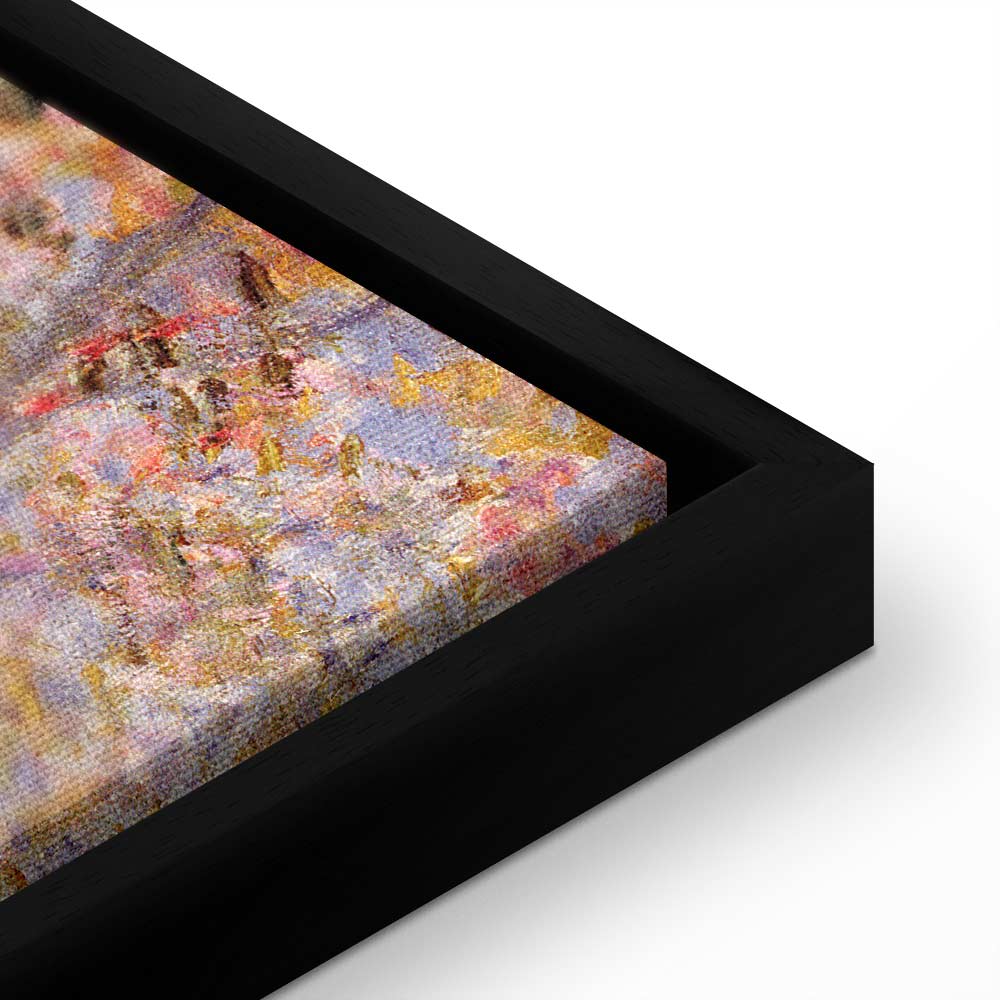 Canvas Print - Poplars on the Bank of the River Epte