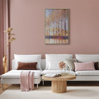 Canvas Print - Poplars on the Bank of the River Epte