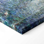 Monet Water Lilies Clear Morning Canvas Print