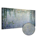 Monet Water Lilies Clear Morning Canvas Print