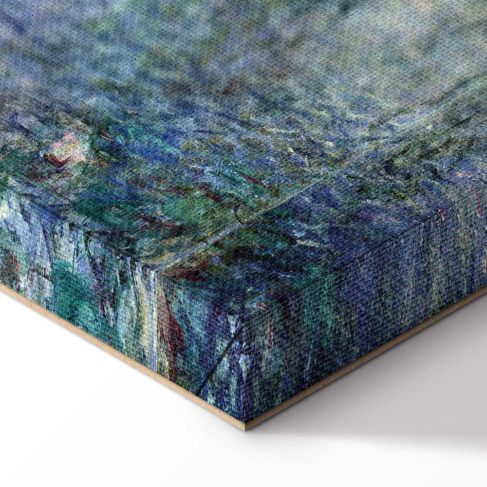 Monet Water Lilies Clear Morning Canvas Print
