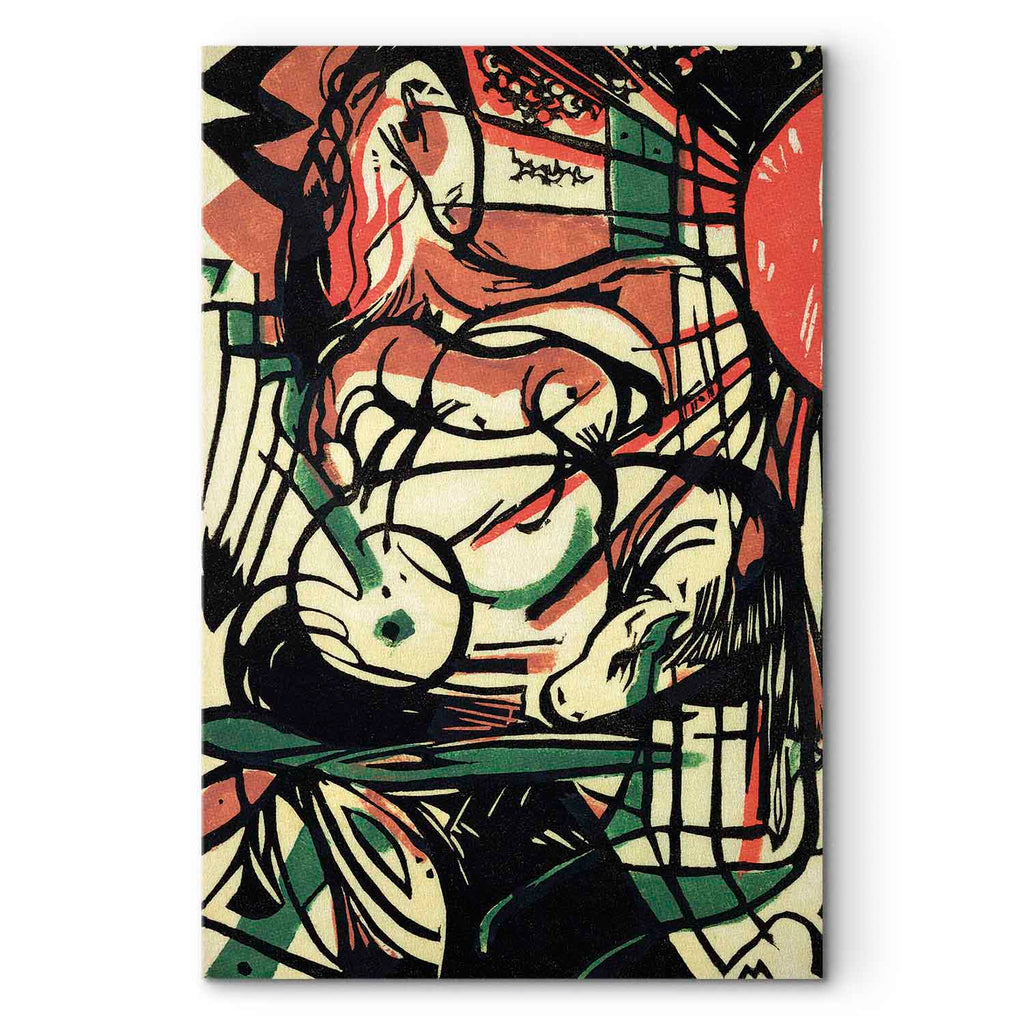 Franz Marc Horse Expressionist Canvas Print