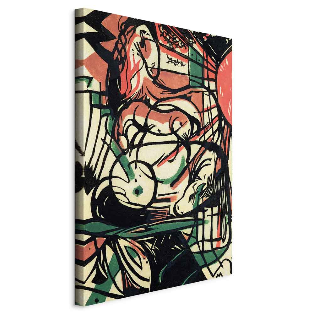 Canvas Print - The Birth of the Horse (Franz Marc)