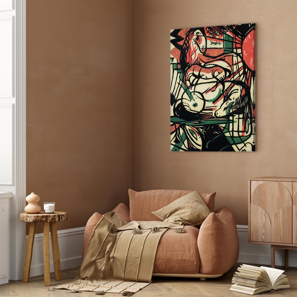 Canvas Print - The Birth of the Horse (Franz Marc)