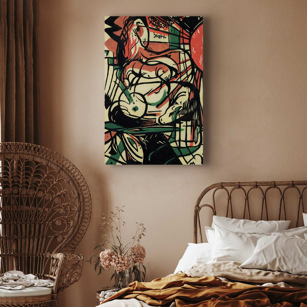 Franz Marc Horse Expressionist Canvas Print