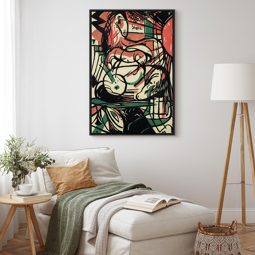 Canvas Print - The Birth of the Horse (Franz Marc)