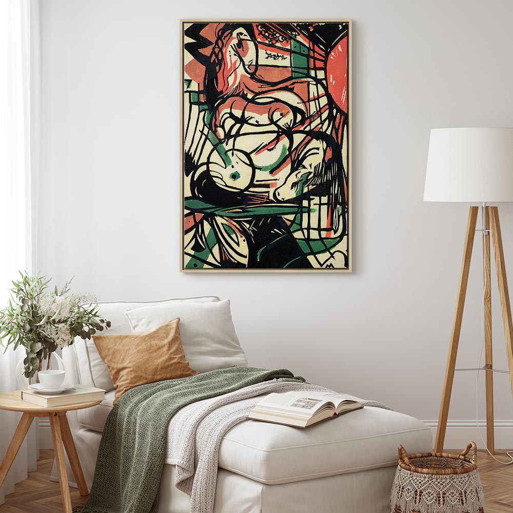 Canvas Print - The Birth of the Horse (Franz Marc)