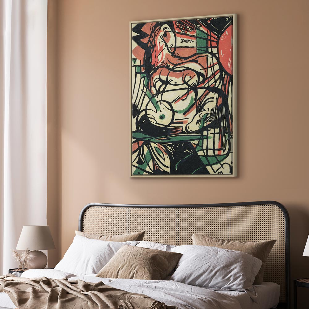 Canvas Print - The Birth of the Horse (Franz Marc)