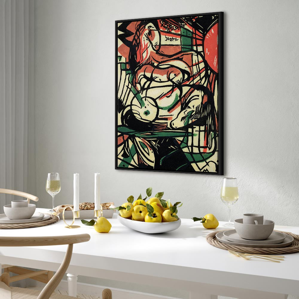 Canvas Print - The Birth of the Horse (Franz Marc)