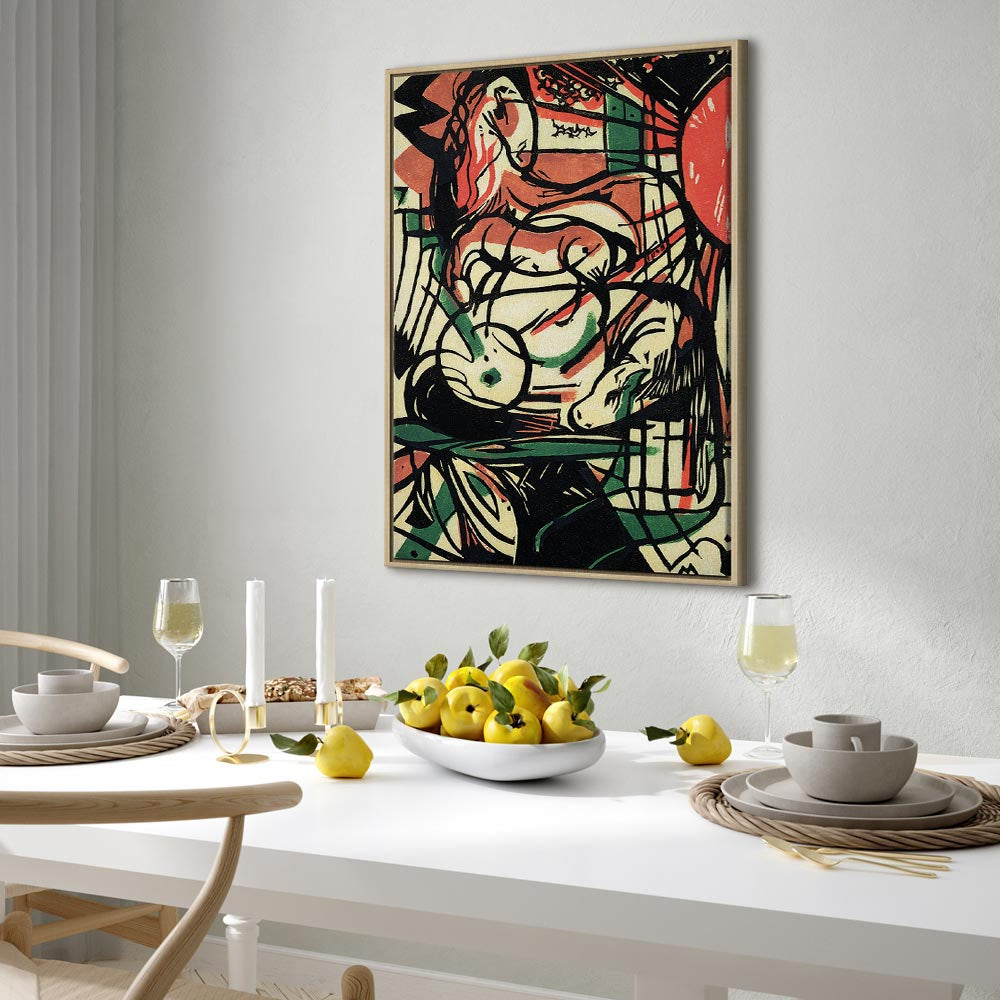 Canvas Print - The Birth of the Horse (Franz Marc)