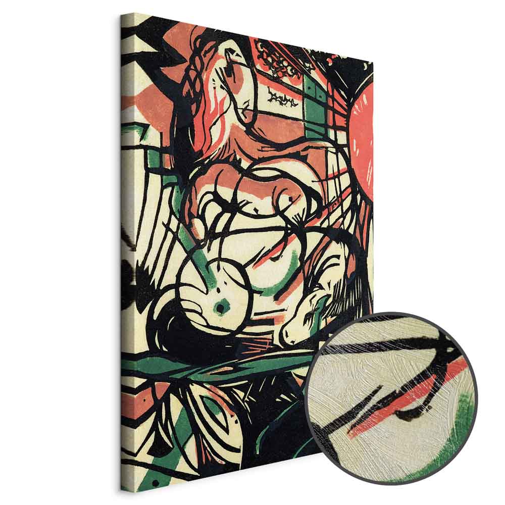 Franz Marc Horse Expressionist Canvas Print