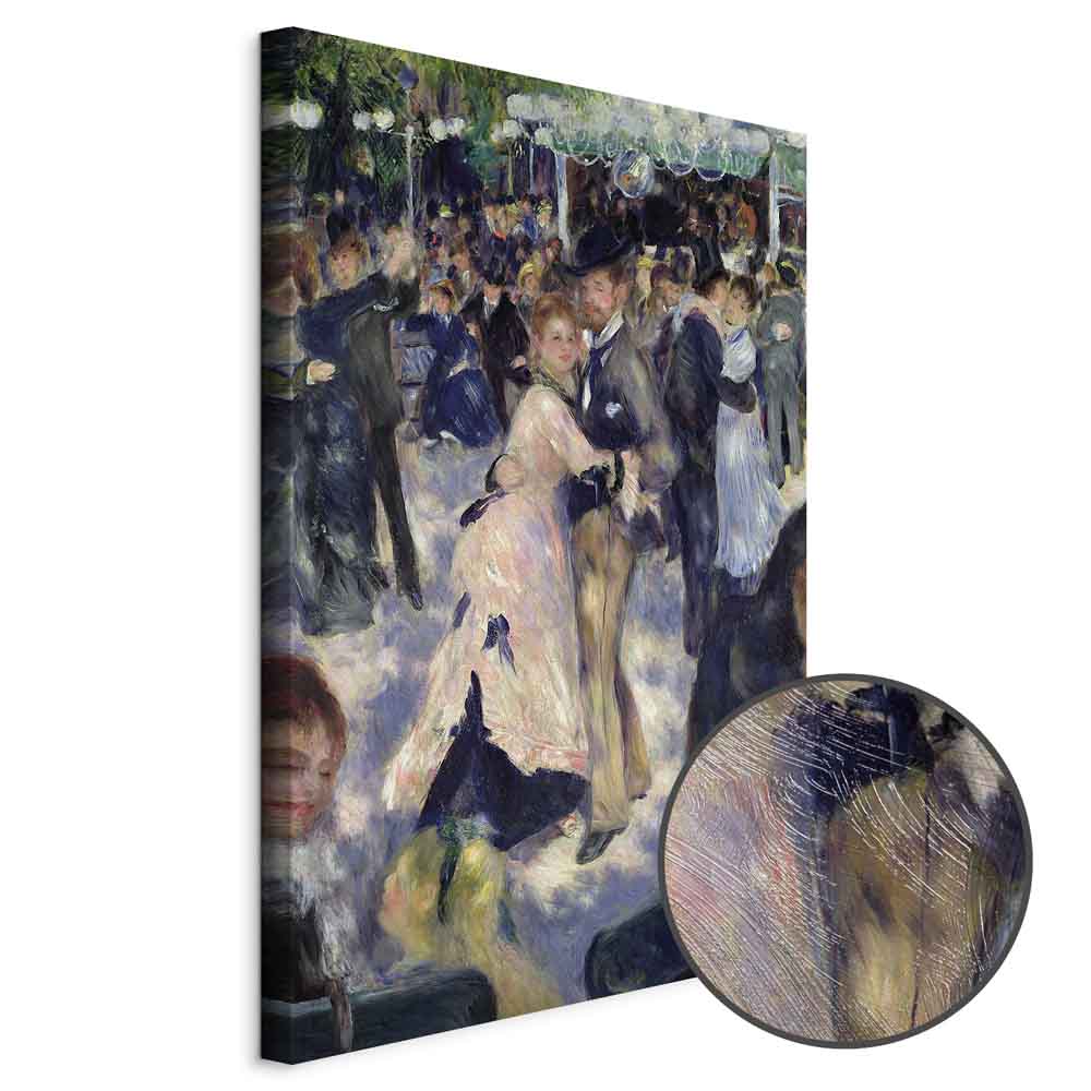 Renoir Le Moulin de la Galette Dancers Canvas Print