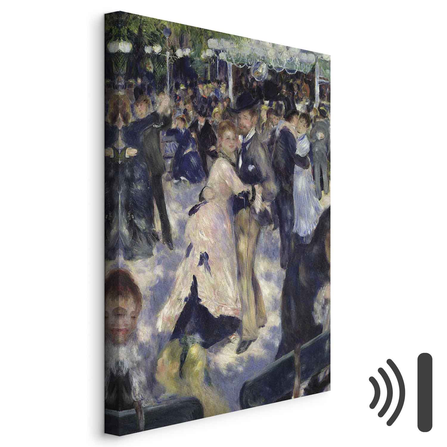 Renoir Le Moulin de la Galette Dancers Canvas Print