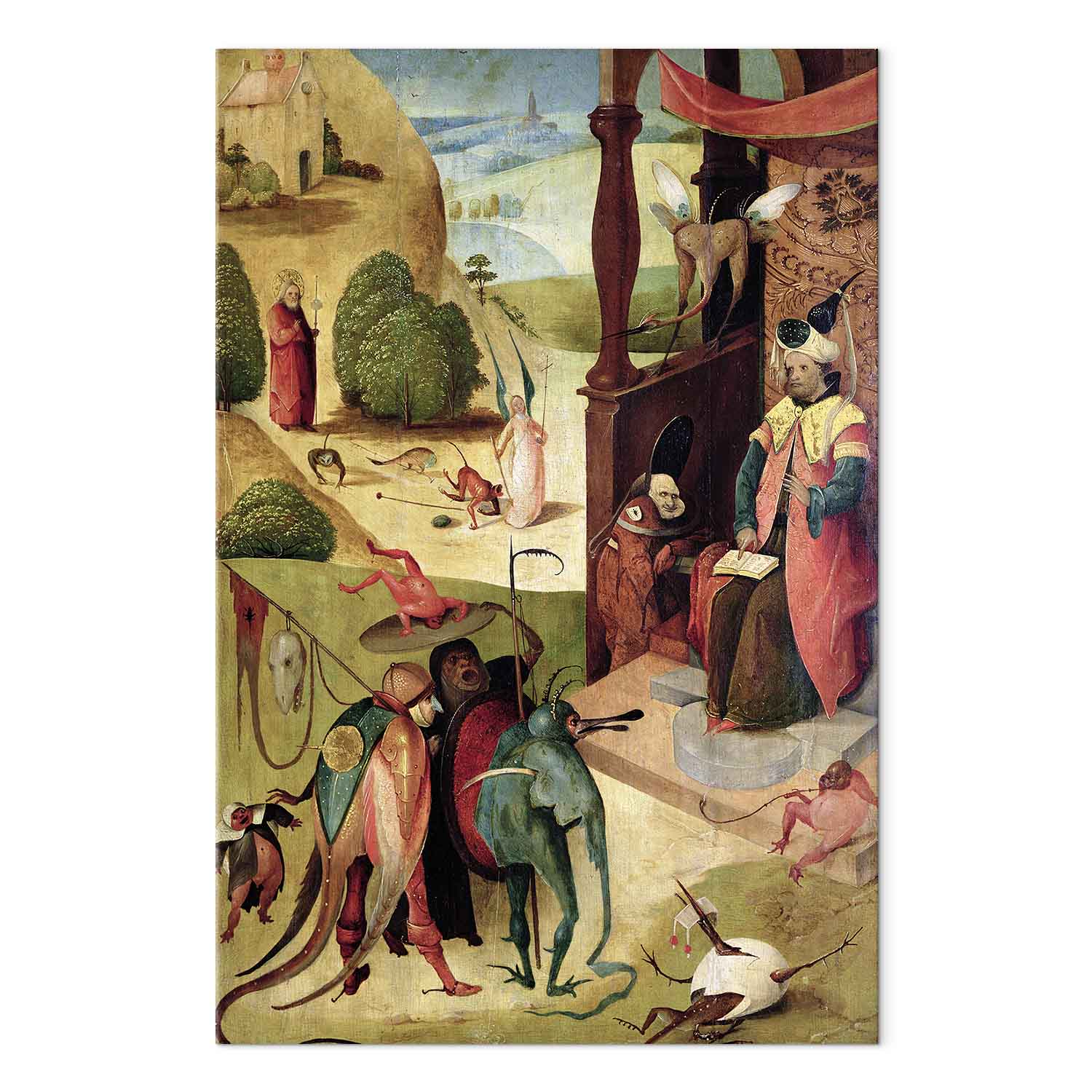 St. James and the Magician Classic DIY Large Canvas Print