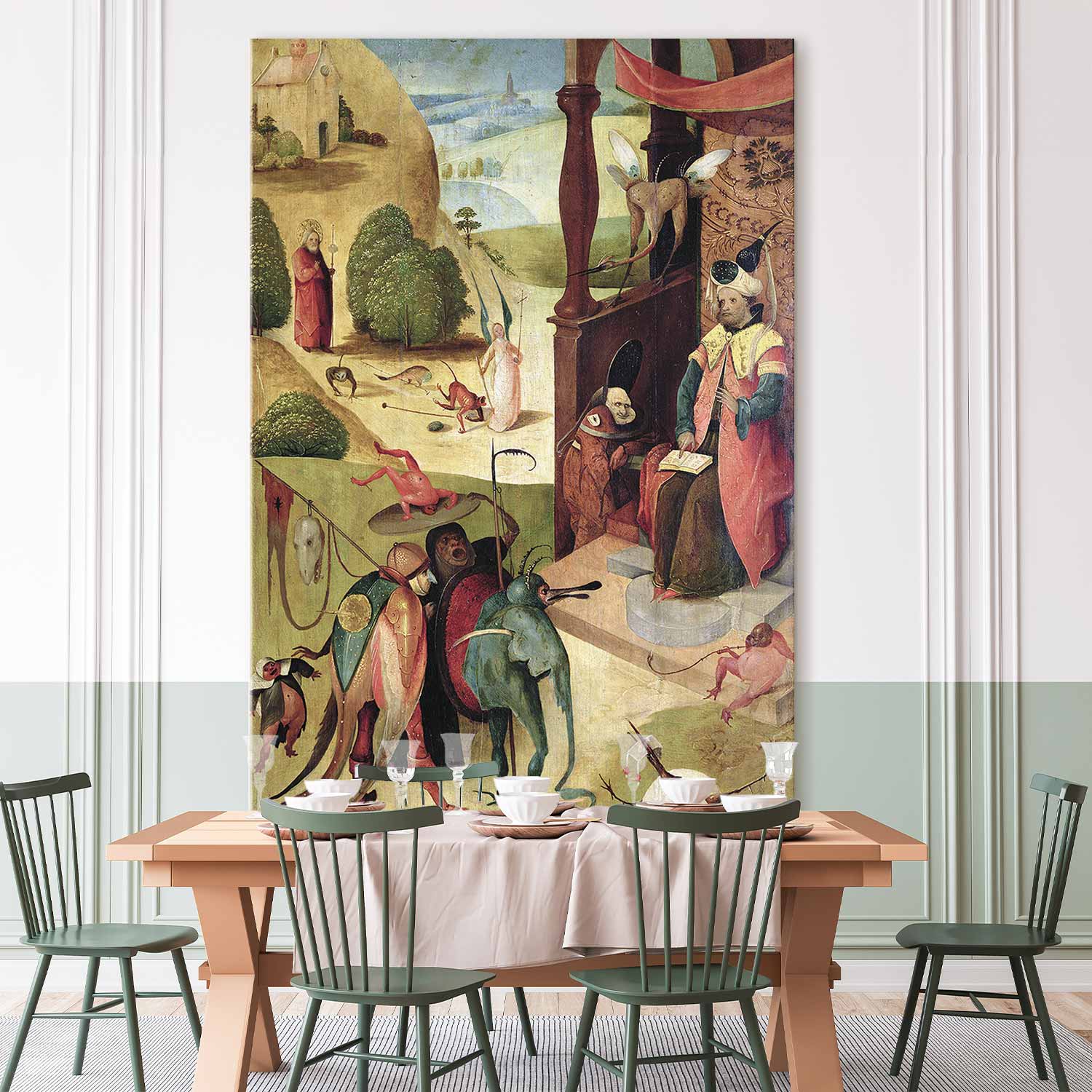 St. James and the Magician Classic DIY Large Canvas Print