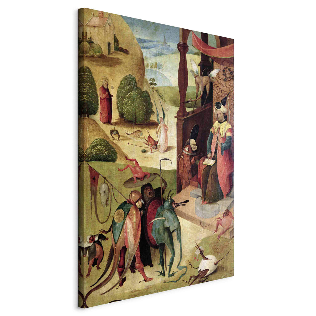 Canvas Print: St. James and the Magician by Bosch