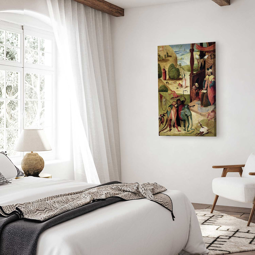 St. James and the Magician Classic Canvas Print