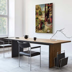 St. James and the Magician Classic Canvas Print