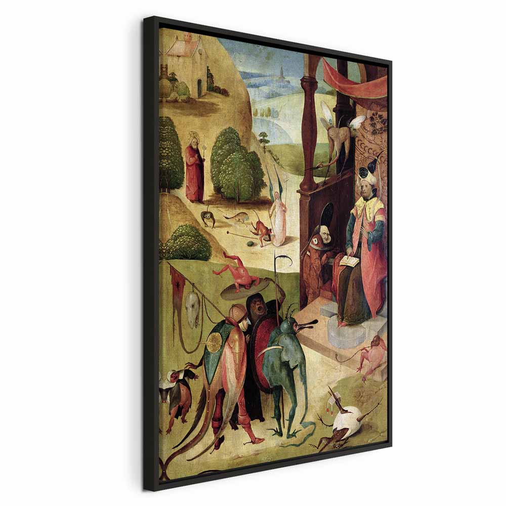 Canvas Print: St. James and the Magician by Bosch