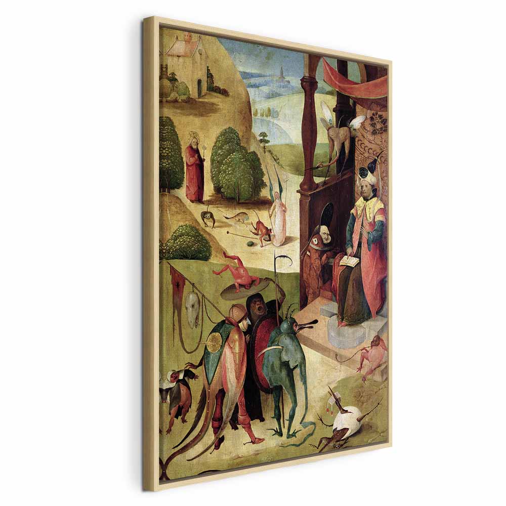 Canvas Print: St. James and the Magician by Bosch