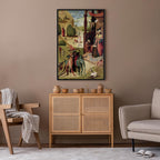 Canvas Print: St. James and the Magician by Bosch