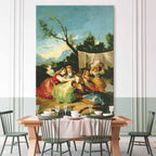 Goya Washerwomen Classic DIY Large Canvas Print