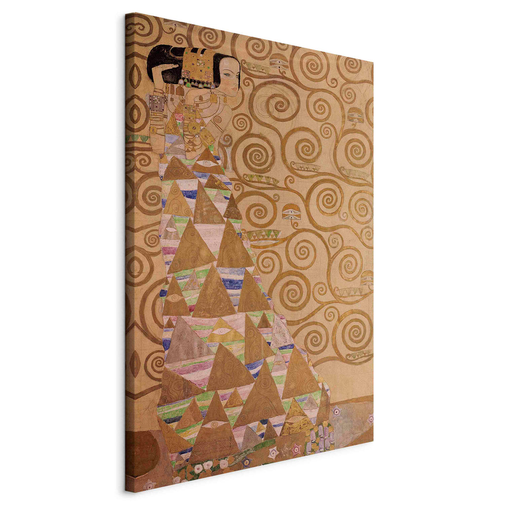 Canvas Print - Gustav Klimt Expectation