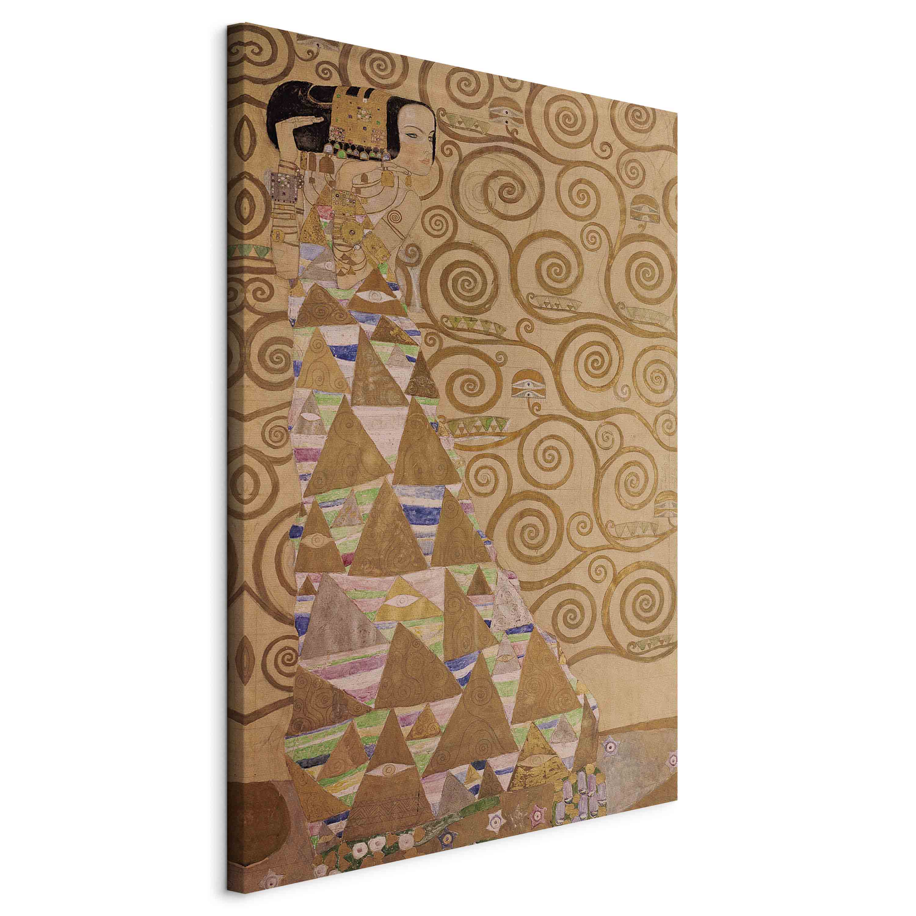 Canvas Print - Gustav Klimt Expectation