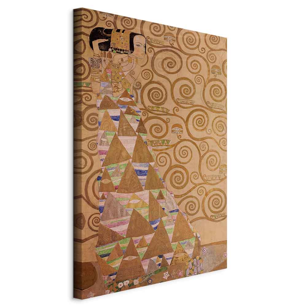 Canvas Print - Gustav Klimt Expectation