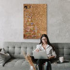 Canvas Print - Gustav Klimt Expectation