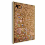 Canvas Print - Gustav Klimt Expectation