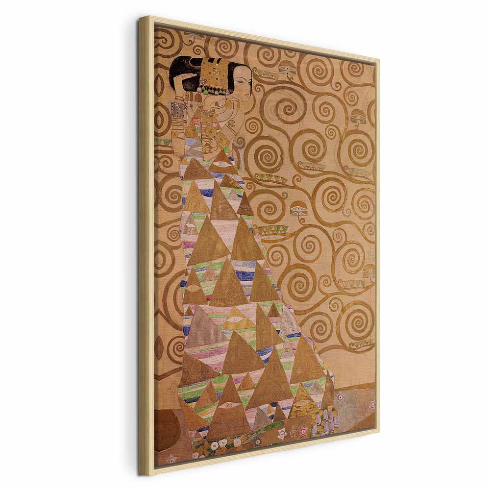 Canvas Print - Gustav Klimt Expectation