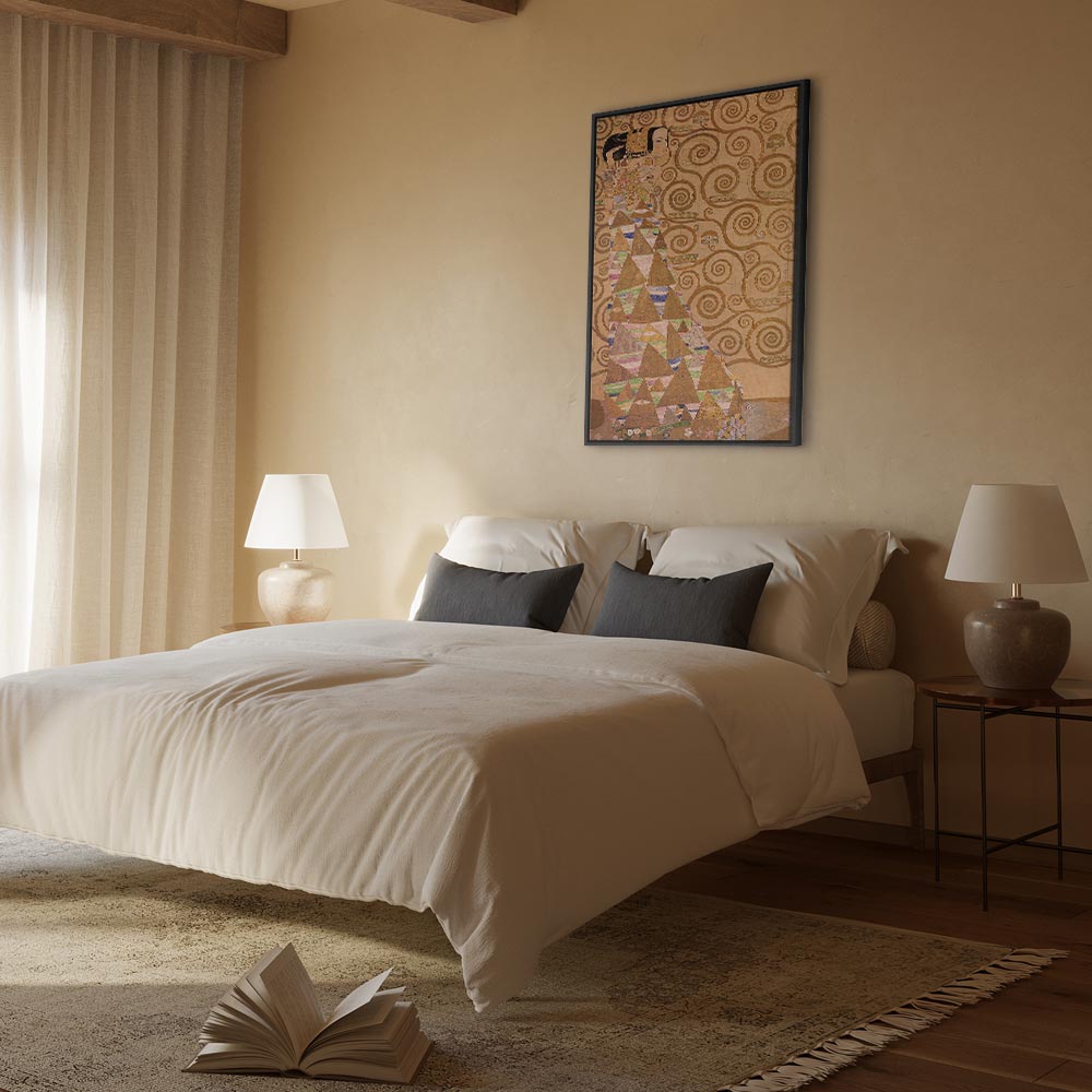 Canvas Print - Gustav Klimt Expectation