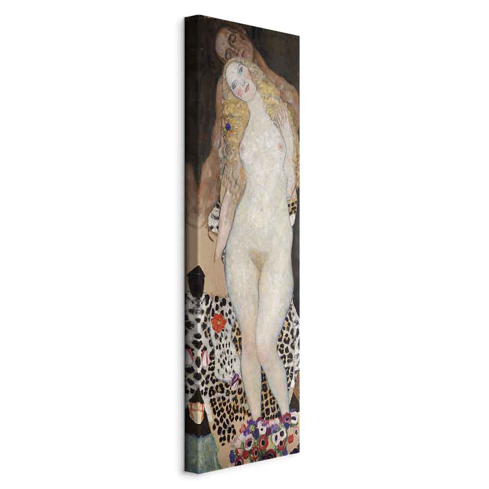 Canvas Print Adam and Eve by Gustav Klimt