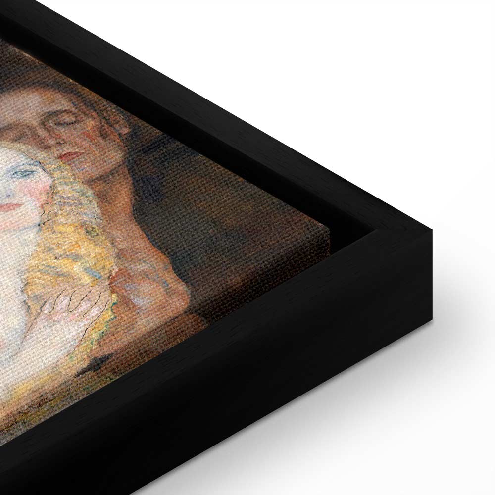 Canvas Print Adam and Eve by Gustav Klimt