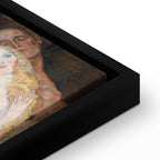 Canvas Print Adam and Eve by Gustav Klimt