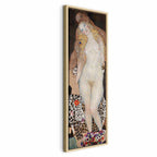 Canvas Print Adam and Eve by Gustav Klimt